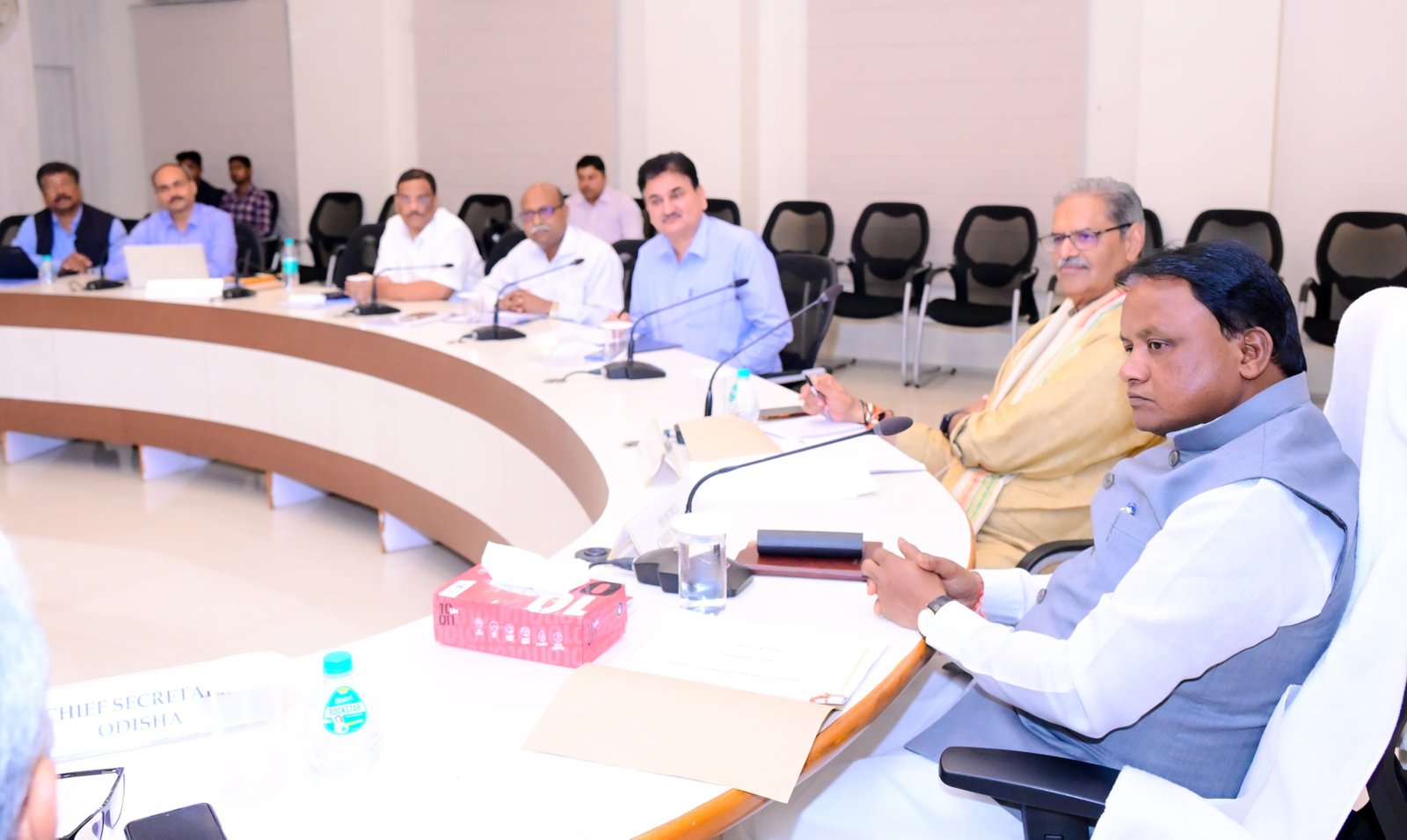 ରାଜ୍ୟର ବିଦ୍ୟୁତ ବ୍ୟବସ୍ଥା ସମ୍ପର୍କରେ ମୁଖ୍ୟମନ୍ତ୍ରୀଙ୍କ ସମୀକ୍ଷା