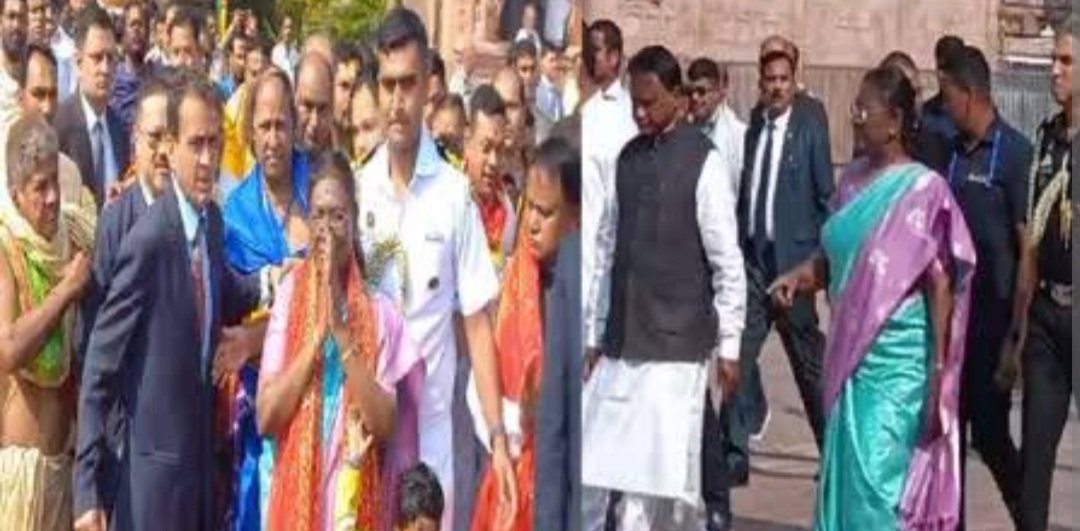 ବଡ଼ଦାଣ୍ଡରେ ଚାଲି ଚାଲି ମହାପ୍ରଭୁଙ୍କ ଦର୍ଶନ କଲେ ରାଷ୍ଟ୍ରପତି 