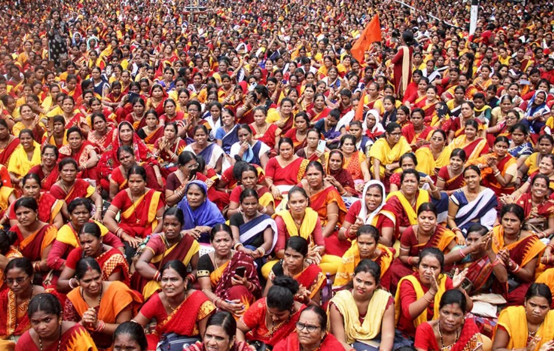 ବିଭିନ୍ନ ଦଫା ଦାବି ନେଇ ଅଙ୍ଗନବାଡି କର୍ମୀଙ୍କ ଆନ୍ଦୋଳନ 