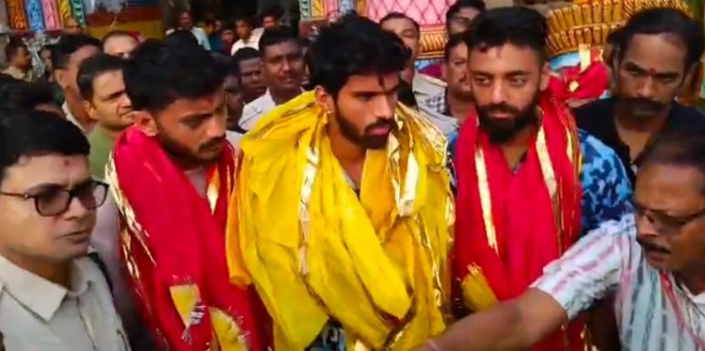 ମହାପ୍ରଭୁଙ୍କୁ ଦର୍ଶନ କଲେ ଭାରତୀୟ ଖେଳାଳି 