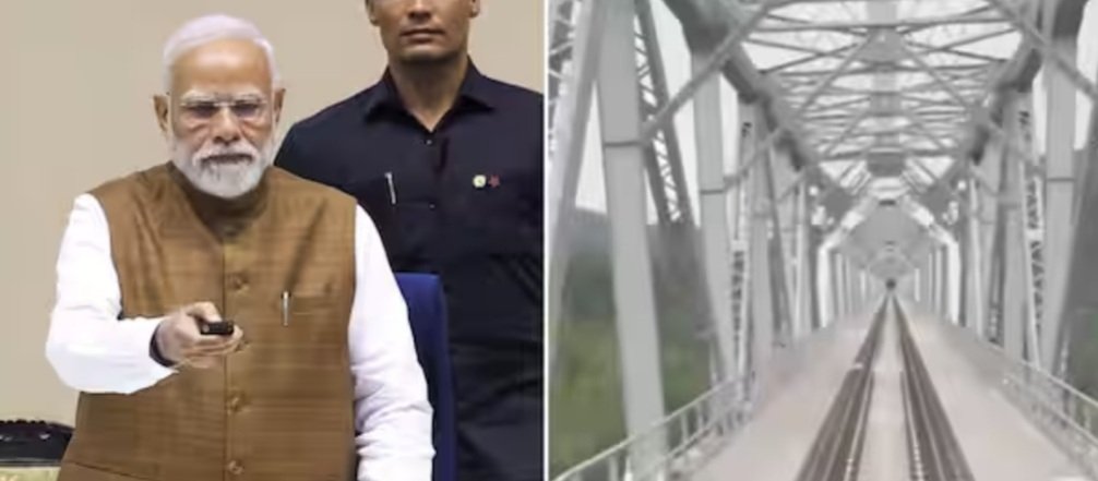 ବୈରାବି-ସାଇରଙ୍ଗ ରେଳ ଲାଇନର ଉଦଘାଟନ କଲେ ମୋଦୀ 
