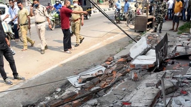 ଆସାମରେ ୫.୮ ତୀବ୍ରତାର ଭୂମିକମ୍ପ