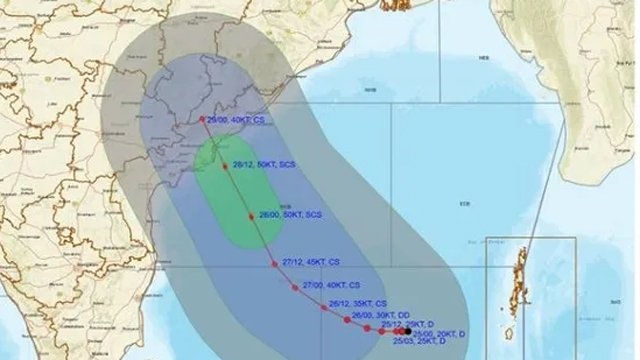 ଅବପାତ ସୃଷ୍ଟି : ଆନ୍ଧ୍ରରେ ଲ୍ୟାଣ୍ଡଫ୍‌ଲ, ଓଡ଼ିଶାରେ ପ୍ରବଳ ବର୍ଷା