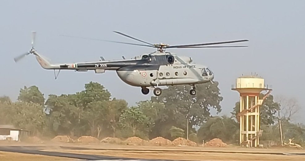  ନୂଆପଡା ଉପନିର୍ବାଚନରେ ବାୟୁସେନା ବିମାନ, ବୁଥକୁ ହେଲିକପ୍ଟରରେ ଯିବେ ପୋଲିଂ ପାର୍ଟି 