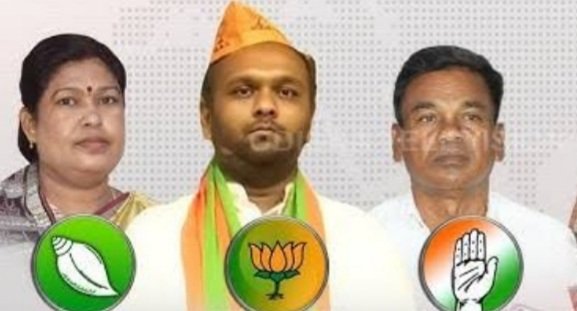 ସକାଳୁ ବୁଥ୍‌ ଅଭିମୁଖେ ପୋଲିଂ ଦଳ