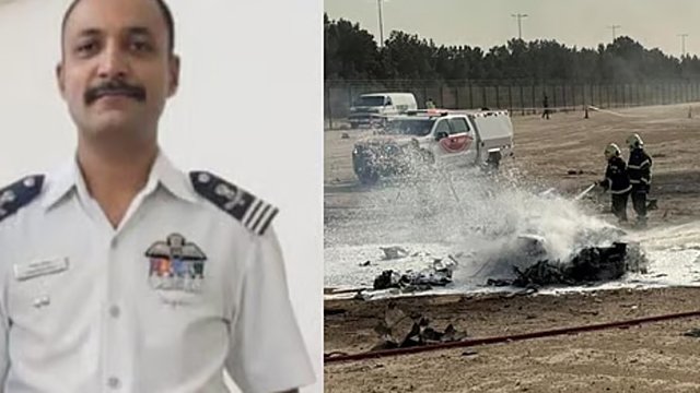 ଏୟାର ଶୋ’ରେ ଜଳିଗଲା ତେଜସ,  ପାଇଲଟଙ୍କ ମୃତ୍ୟୁ