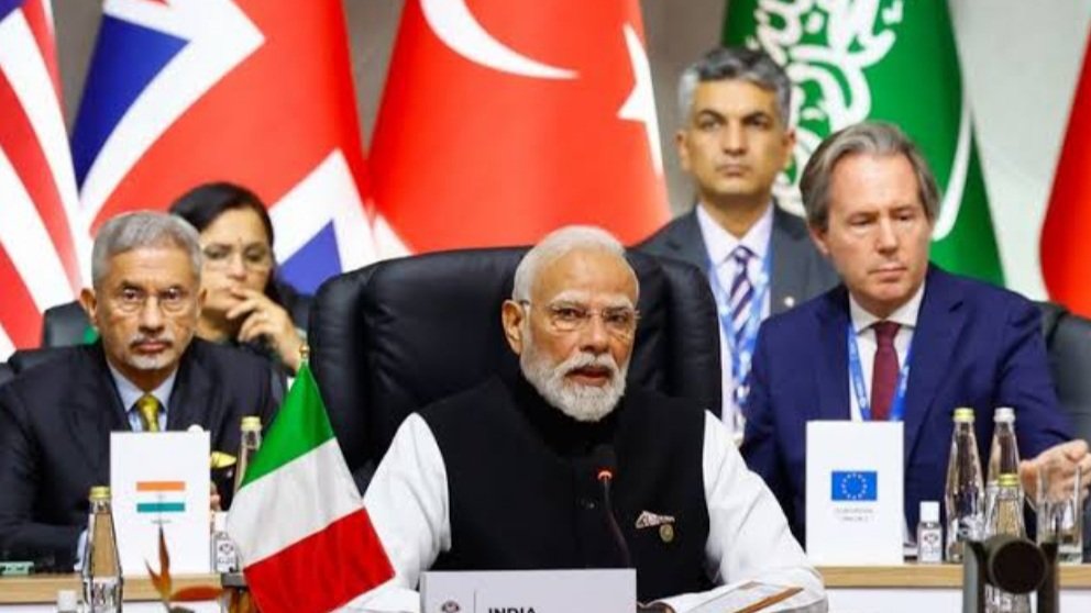 ଜି-୨୦ ଶିଖର ସମ୍ମିଳନୀ: ଆତଙ୍କବାଦର ମୂଳୋତ୍ପାଟନ ସହ ଉଚିତ ମୁକାବିଲା କରିବାକୁ ଘୋଷଣାନାମାରେ ଉଲ୍ଲେଖ