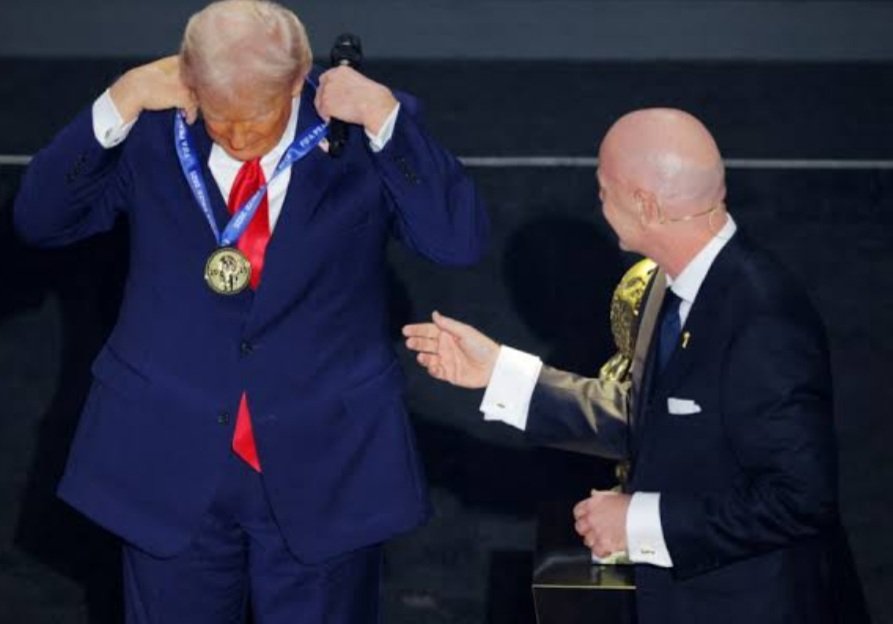 ଫିଫା ଶାନ୍ତି ପୁରସ୍କାର ପାଇଲେ ଟ୍ରମ୍ପ