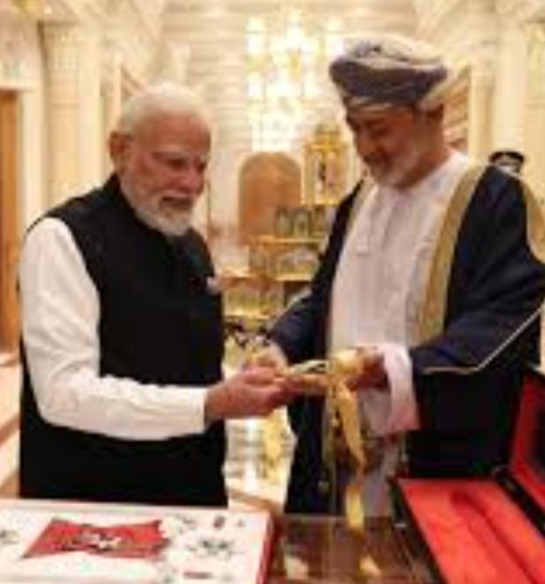 ମୋଦୀଙ୍କୁ ମିଳିଲା ‘ଅର୍ଡର ଅଫ୍ ଓମାନ’ ସମ୍ମାନ