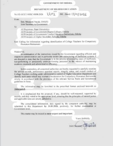 ତଡା ହେବେ ନନ୍‌ ପରଫର୍ମିଂ ଅଧ୍ୟାପକ