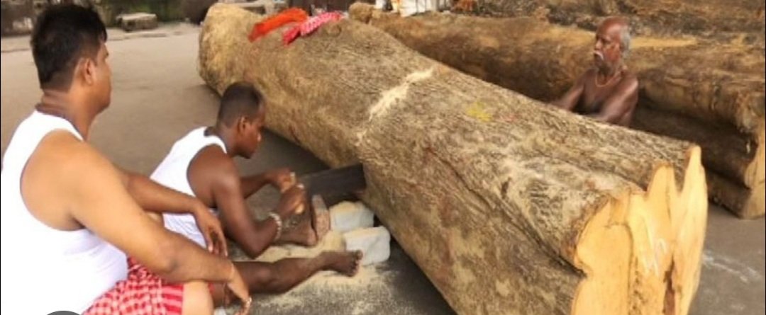 ରଥଖଳାରେ ଶ୍ରୀଜୀଊଙ୍କ ରଥ ନିର୍ମାଣ କାର୍ଯ ଆରମ୍ଭ