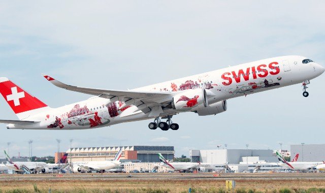 ଉଡ଼ାଣ ସମୟରେ ସ୍ୱିସ୍ ଏୟାର ବିମାନ ଇଞ୍ଜିନରେ ନିଆଁ, ୬ ଯାତ୍ରୀ ଆହତ