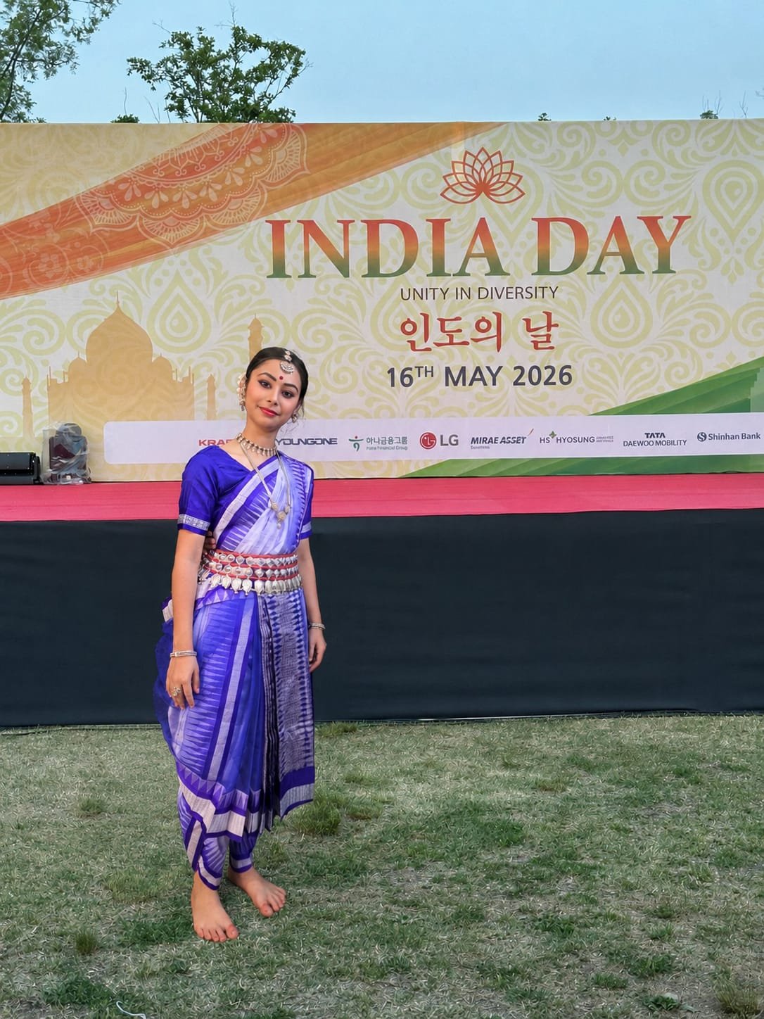 କୋରିଆରେ ‘ଇଣ୍ଡିଆ ଡେ’ ଉତ୍ସବରେ ଓଡିଶୀ ନୃତ୍ୟ ପ୍ରଦର୍ଶନ କଲେ ଅଞ୍ଜେଲିନା