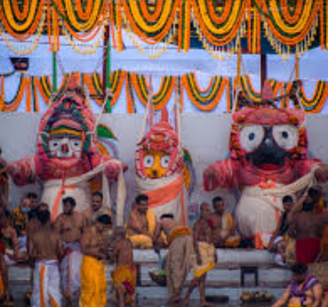 ଆଜି ମହାପ୍ରଭୁଙ୍କ ପବିତ୍ର ଦେବସ୍ନାନ ପୂର୍ଣ୍ଣିମା