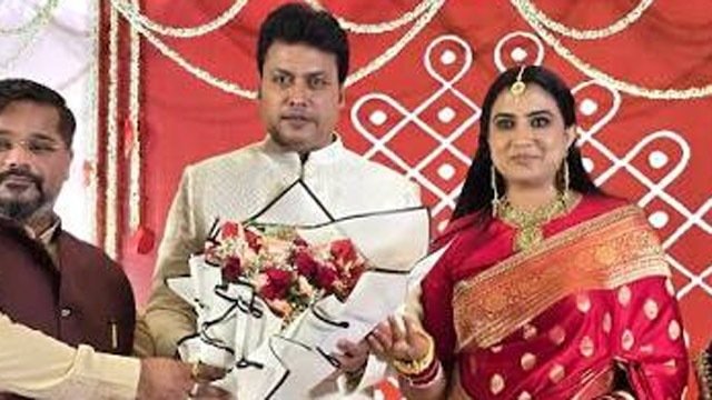 ଦ୍ୱିତୀୟ ବିବାହ କଲେ ତ୍ରିପୁରା ପୂର୍ବତନ ମୁଖ୍ୟମନ୍ତ୍ରୀ