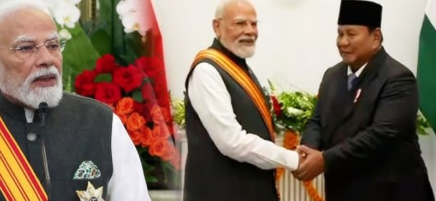 ମୋଦୀଙ୍କୁ ଇଣ୍ଡୋନେସିଆରେ ମିଳିଲା ଦେଶର ସର୍ବୋଚ୍ଚ ନାଗରିକ ସମ୍ମାନ ‘ବିତାଙ୍ଗ ...