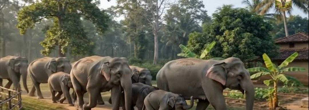 ୧୩ ଟିକିଆ ହାତୀପଲ  କରୁଛନ୍ତି ବ୍ୟାପକ ଫସଲ ନଷ୍ଟ 