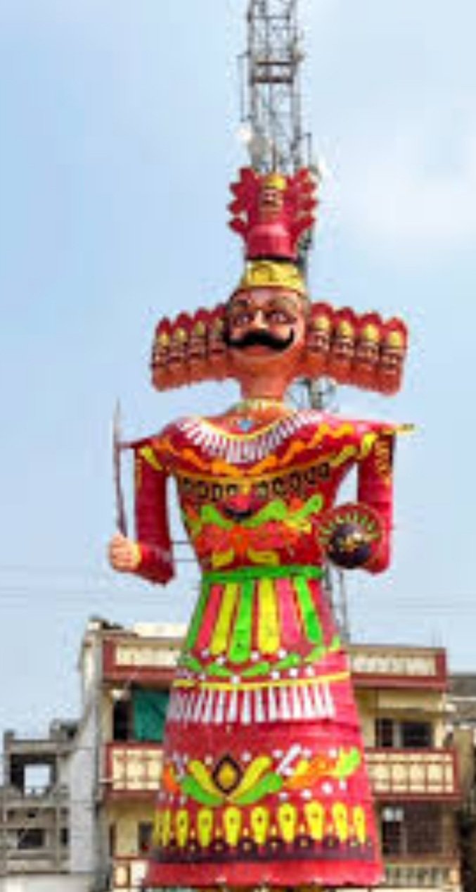  ବିଜୟାଦଶମୀରେ  ୨୨୧ ଫୁଟ ଉଚ୍ଚ ରାବଣ ପୁତ୍ତଳିକା ହେବ ଦହନ