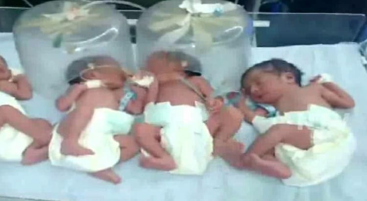 ୪ ଶିଶୁ କନ୍ୟା ଜନ୍ମ ଦେଇ ସୁରକ୍ଷିତ ଅଛନ୍ତି ମହିଳା