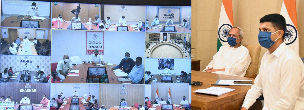 ସମ୍ଭାବ୍ୟ ମରୁଡି ପରିସ୍ଥିତି ସମୀକ୍ଷା , ଜରୁରୀକାଳୀନ ଫସଲ ଯୋଜନା ପ୍ରସ୍ତୁତ କରିବାକୁ ମୁଖ୍ୟମନ୍ତ୍ରୀଙ୍କ ନିର୍ଦ୍ଦେଶ