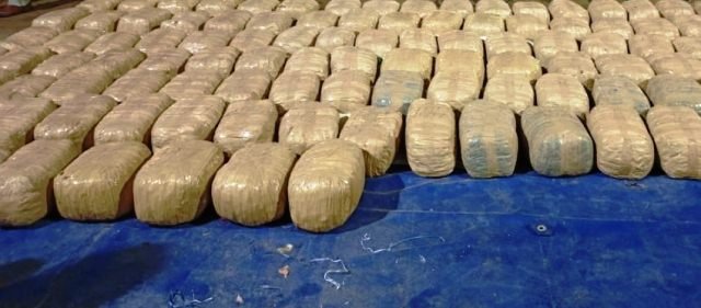 ମକା ବୋଝେଇ ପିକଅପରୁ ବାହାରିଲା ୫ କୁଇଣ୍ଟାଲ ଗଞ୍ଜେଇ