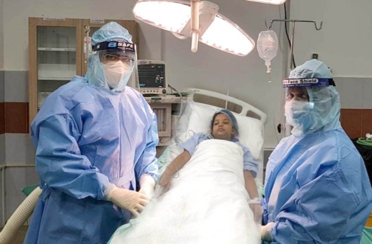ସମ୍ କୋଭିଡ ହସ୍ପିଟାଲରେ ସଫଳ ଅସ୍ତ୍ରୋପଚାର , ସୁସ୍ଥ ହେଲେ ୧୧ ବର୍ଷର ବାଳିକା