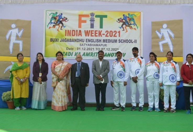 ବିଜେଇଏମ୍ ସ୍କୁଲ-୨ରେ ଫିଟ୍ ଇଣ୍ଡିଆ ସପ୍ତାହ ଉଦ୍ଘାଟିତ